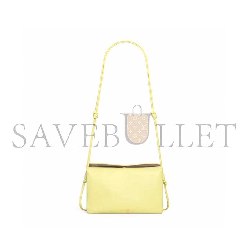 CELINE TRIO FLAP IN SMOOTH LAMBSKIN 10P862O86.11CU (22.5*13*3.5cm)